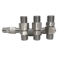 Acier inoxydable haute pression 10000PSI 15000psi 20000PSI 30000psi 60000PSI 100Mpa filetage femelle sans retour clapet anti-retour vente en gros
