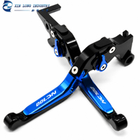 Palanca de Freno y Embrague Ajustable y Plegable CNC para Motocicleta HONDA NC700 NC750X NC750S 2016-2020
