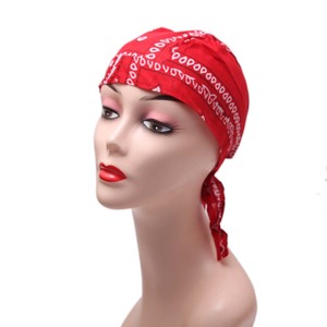 HZM-24250 nouveau chapeau européen et américain extérieur équitation Pirate chapeau coton imprimé multicolore hip-hop Turban <span class=keywords><strong>Durag</strong></span> - Product Image 3