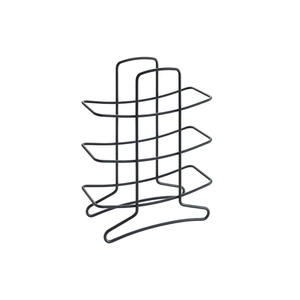 BOTTLE TOWER 9 Porte-bouteilles en fer noir 27X11X36CM - Product Image 1