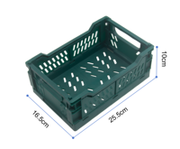 Panier de rangement en plastique empilable et durable OEM ODM, organisateur multi-usages pour vêtements, linge, fruits, articles divers, vente en gros