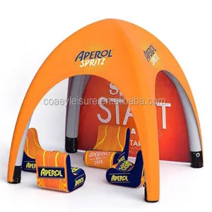 Grand 6m Noir Demi Araignée Piscine Bulle Air Camping <span class=keywords><strong>Igloo</strong></span> Chapiteau Dôme Tente pour Événements en Plein Air Fêtes Led <span class=keywords><strong>Bar</strong></span> Salons - Product Image 5