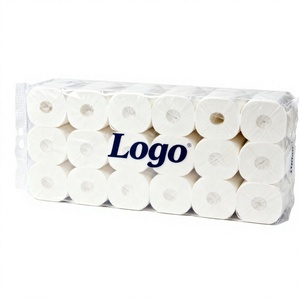 Rollo de Papel Higiénico Desechable de Pulpa de Bambú de 3 Capas - Marca Personalizada, Venta al por Mayor, OEM/ODM - Product Image 2