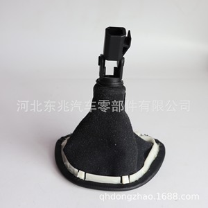 Mercedes-Benz Van Gear <b>Knob</b> Black Leather Ergonomic <b>Shift</b> Lever Cover DZ05 Q7-2 K8 - Product Image 2