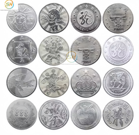 Jetons de jeu d'arcade et de machine à laver en gros ; Jetons de jeu personnalisés en divers matériaux.