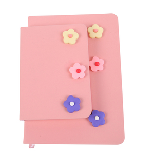 Rosa ceramica morbido accessori del fiore carino notebook quaderno di scuola per la ragazza - Product Image 3