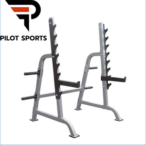 PILOT SPORTS Adjustable Cross Fitsquat <strong>Rack</strong> Fitness <strong>with</strong> <strong>Pull</strong> <strong>up</strong> <strong>bar</strong> - Product Image 1