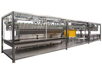 Abattoir mobile automatique de type conteneur à conception compacte pour la vente d'abattoir de poulets