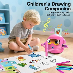 Robot de Dessin Intelligent en Gros, Jouet Personnalisé pour l'Éducation Précoce des Enfants, Machine de Dessin et de Peinture IA avec Plus de 100 Cartes - Product Image 1