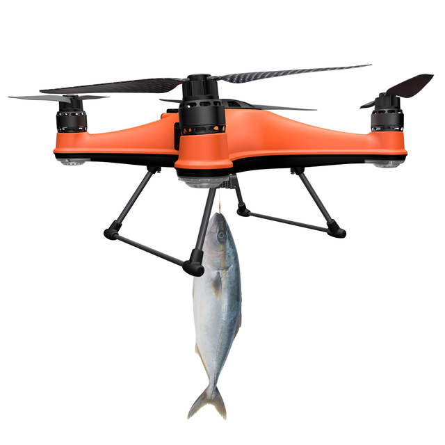 Waterproof Drone with GPS RC UAV Fishing 4K Camera 3-axis Aerial Photography Professional Delivery Fishing Drone