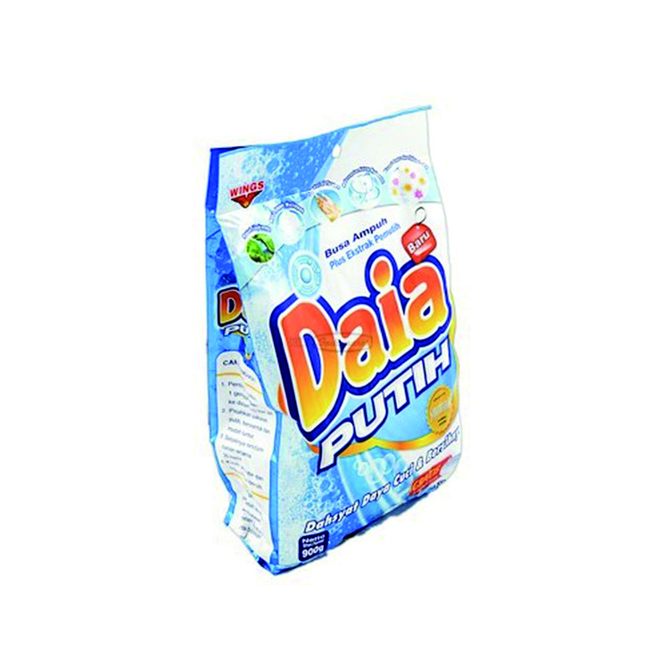 washing powder empty bags
