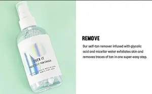 Marca privata colorito abbronzante abbronzante colorito scuro autoabbronzante per il corpo Spray abbronzante per il viso