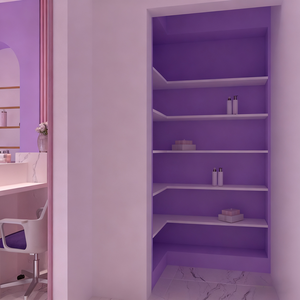 Dreamy Sweet-Cool Girl Style kosmetik Display Factory One-Stop Service untuk toko Makeup bermerek - Product Image 4