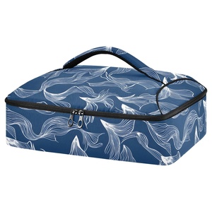 Aloha Hawaiian Holder Casserole Carrier Thermal Insulated Lunch BBQ Portable Large Capacity Lunch Cooler Pizza Carrier Bag - Product Image 1