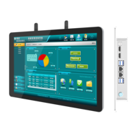 Ordinateur de bordure Panneau PC industriel 11.6 pouces avec écran tactile capacitif avec GPIO RS232 RS485 WIN10/11 Android Linux IP65