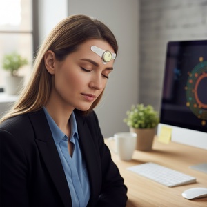 Mesin bantuan tidur, alat bantu tidur arus mikro EMS dapat diisi ulang untuk tidur - Product Image 3