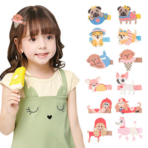 Pinces à cheveux mignonnes de chien de style doux pour les enfants pour <span class=keywords><strong>coiffer</strong></span> les cheveux de votre petit - Product Image 4