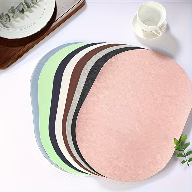 PU Leather Mouse Pad Waterproof Non-slip Large Desk Mat for Office Gaming Computer Laptop Accessories Wholesale