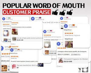 น้ำหอมกลิ่น EDP Cologne ขนาด50มล. หรูหราสำหรับผู้ชายและผู้หญิงกลิ่นดอกไม้ใช้ได้ยาวนานส่งตรงจากโรงงาน - Product Image 3