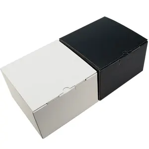 स्पॉट होलसेल ब्लैक एंड व्हाइट मैट नालीदार बेसबॉल कैप उपहार पैकेजिंग बॉक्स सामान्य पैकेजिंग संपीड़न पेपर बॉक्स