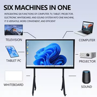 Vente directe d'usine, tableau blanc interactif intelligent à écran LCD haute définition de 55 pouces pour l'enseignement et les réunions