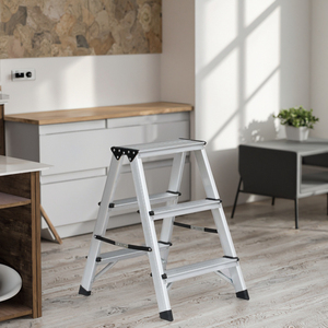 Multifunctional Foldable Telescopic Herringbone Ladder - View #3