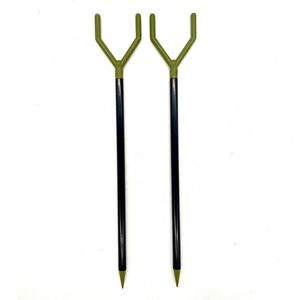 Soporte de Cañas de Pescar Extensible de Hierro Magnum Trident de 40 Pulgadas, Ajustable a Diferentes Alturas, 4 Secciones, para Uso Promocional - Product Image 4