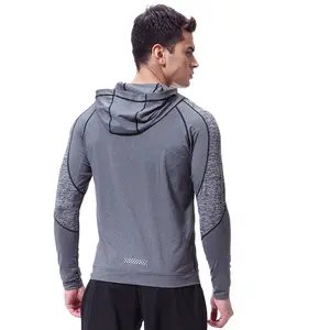 Premium Sports Thermo Quick Dry Slim Fit Soft Sportswear Summer Long sleeve Hoodie Jacket