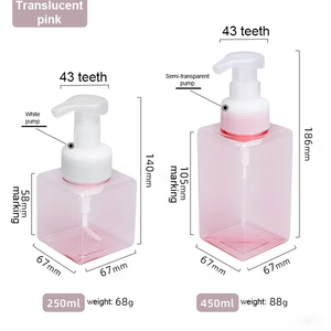 Luxury Black Hand Wash Plastic Cosmetic <b>Bottles</b> for Skin Care Wholesale in Bulk - Product Image 6