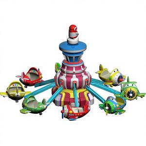 Avión de Diversión con Control Remoto para Niños Hotfun, Material de Acero y Fibra de Vidrio, 16 Personas, Apto para Interiores y Exteriores, Centro Comercial - Product Image 1