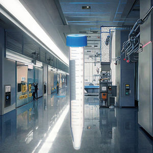 Labtex 50ml tubo <span class=keywords><strong>centrifuga</strong></span> laboratorio PP conico fondo <span class=keywords><strong>sangue</strong></span> per Test tubi di raccolta nero blu basso prezzo 1 anno di garanzia - Product Image 3