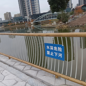 I produttori vendono in acciaio inossidabile ponte fluviale di sicurezza Guardrail parco Area panoramica recinzione in lega di alluminio ringhiera del <span class=keywords><strong>marciapiede</strong></span> - Product Image 1