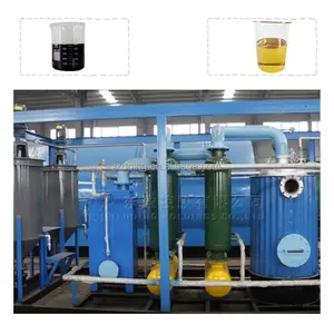 Top rated waste motor engine oil distillation machine refine crude oil to non-standard diesel recycling distillation equipment