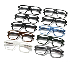 <span class=keywords><strong>2026</strong></span>年最新デザイナー ソリッド エコフレンドリー スクエア フルリム オプティカルグラス スポーツスタイル イレギュラーテンプル TR90 度付きメガネ - Product Image 6