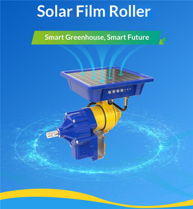 Moteur d'enroulement automatique de film de serre à énergie solaire avec système de contrôle intelligent - Product Image 2