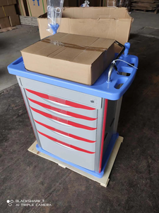 Heiß verkaufte YKS020 Luxus-ABS-Medikamente für Notfall wagen mit Rädern/hochwertigem medizinischen Notfall wagen - Product Image 5