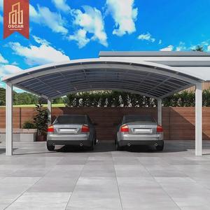 <span class=keywords><strong>Auvent</strong></span> arqué en aluminium pour extérieur, idéal pour la maison, la terrasse, le jardin, le carport - Product Image 1