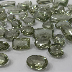 Piedras Preciosas Sueltas de Amatista Verde Natural, Corte Checkerboard en Forma de Cojín, Tamaños Mixtos de 5MM a 13MM, Piedras Premium para Joyería al por Mayor - Product Image 2