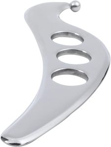 Herramienta de Acero Inoxidable para Masaje Gua Sha y Relajación Muscular, sin <span class=keywords><strong>Electricidad</strong></span>, Paquete de 1 - Product Image 4