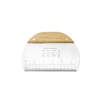 Avec Manche en Bois Hachoir à Pâte Grattoir Cutter Pâtisserie Cookie Cake Tools Dough Cutter