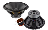 Speaker Magnet Ganda Ferit 18-inci 1400W dengan Voice Coil 220mm dan 4-inci, Cocok untuk Acara Live, Impedansi 8-ohm