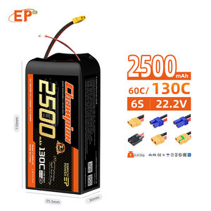 EP 고속 130C 4s 6s 리포 배터리 3000/4000/5200/6500/8000mAh 3.7v 3.8v 3.85V Fvp/고속 RC 자동차 크롤러/장거리 드론용 - Product Image 4