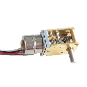 5V 12V DC 10 Mét Worm Động Cơ Bước Với Worm Mini Gear Box Động Cơ Bước Cho Bảo Vệ Môi Trường Chống Côn Trùng