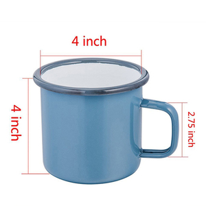 Sublimación taza <span class=keywords><strong>de</strong></span> esmalte logotipo personalizado Metal Camping en blanco amarillo personalizado café <span class=keywords><strong>de</strong></span> alta calidad <span class=keywords><strong>al</strong></span> <span class=keywords><strong>por</strong></span> <span class=keywords><strong>mayor</strong></span> taza <span class=keywords><strong>de</strong></span> <span class=keywords><strong>Navidad</strong></span> moteada - Product Image 4