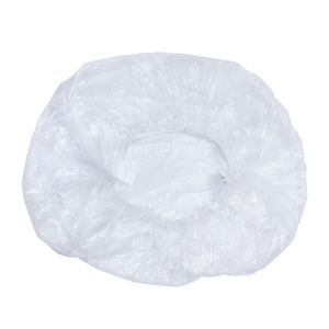 Customized waterproof plastic PE clear disposable shower cap