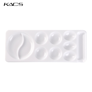 KADS New Design Nail Art Palette <b>Plastic</b> Nail Art <b>Polish</b> Mixing Tray Nail Paint Display Tray Manicure DIY Painting Tool - Product Image 3