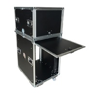 Boîtier de transport en aluminium avec couvercle coulissant pour amplificateur audio