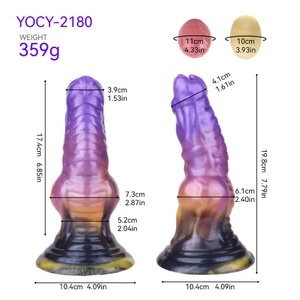ของเล่นทางเพศแบบดันด้วยมือ YOCY รูปทรงไข่ สำหรับสอดใส่ช่องคลอดและทวารหนัก ทำจากซิลิโคน สำหรับผู้ชายและผู้หญิง พร้อมแม่พิมพ์ไข่ DIY - Product Image 2