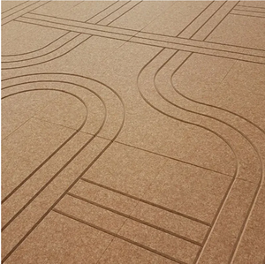 Paneles acústicos de tablero de fibra de poliéster 1220*2420*9mm autoadhesivo de decoración de pared interior a prueba de sonido de alta densidad 100% - Product Image 1