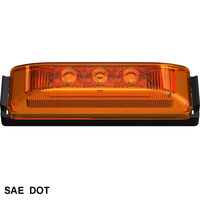 Feu de gabarit et feu de gabarit à DEL 4 "X1", feu de gabarit latéral à DEL pour remorque de camion